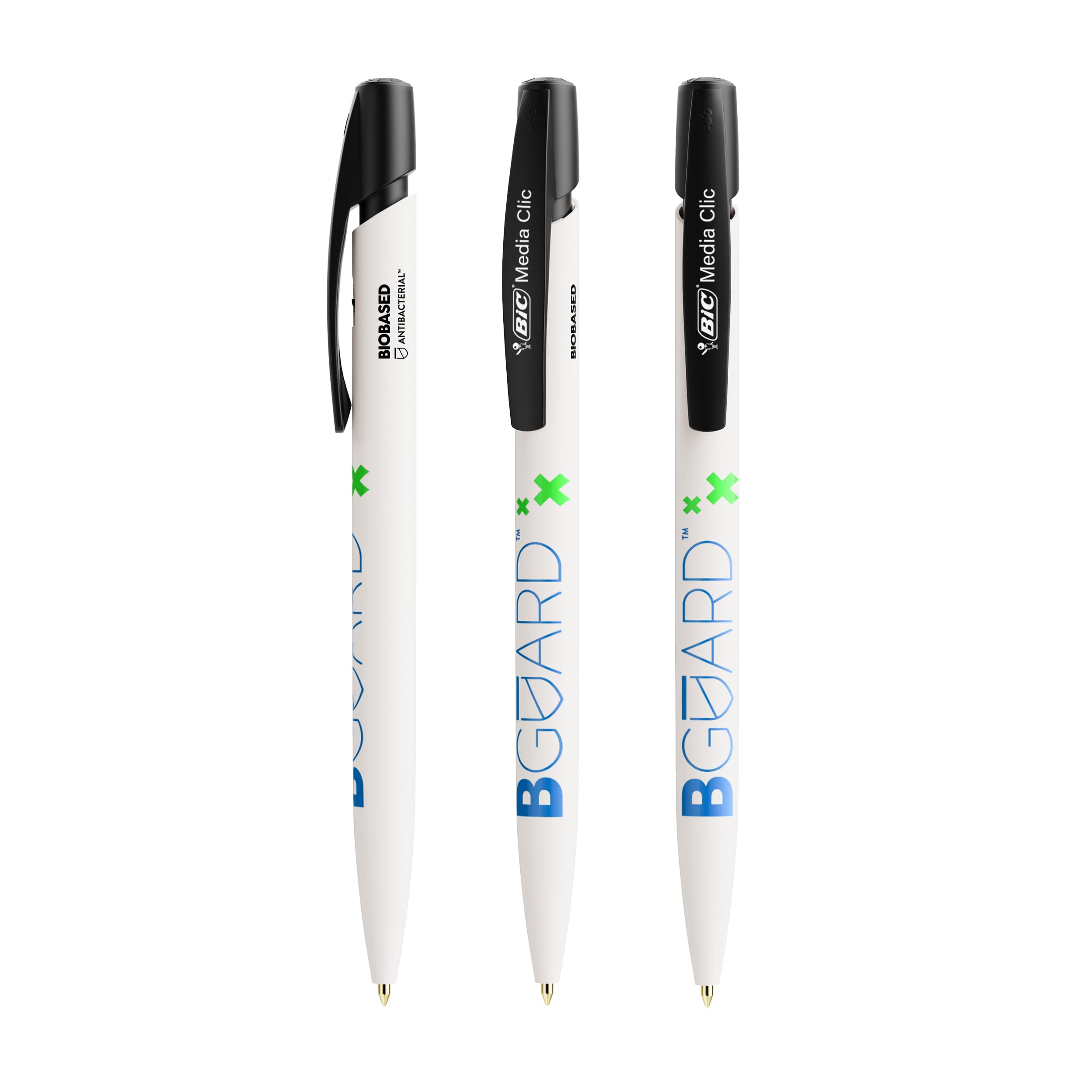Bolígrafo BIC® MEDIA CLIC BIO BASED BGUARD™