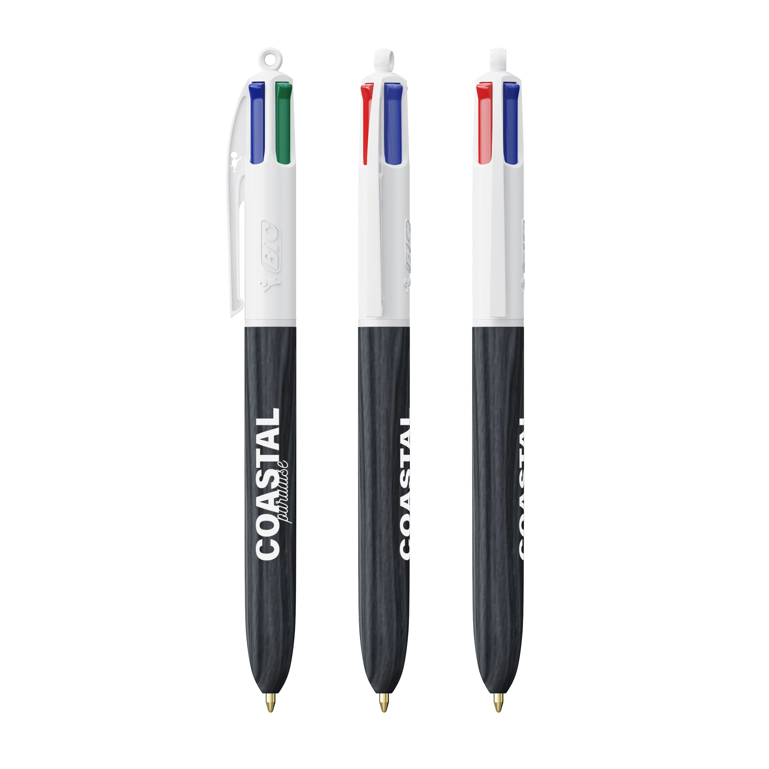 BIC® 4 COLOURS® WOOD STYLE-Bolígrafo